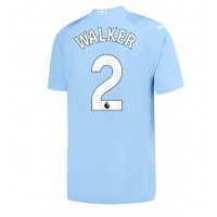 Manchester City Kyle Walker #2 Replika Hemmatröja 2023-24 Kortärmad